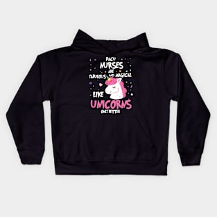 PACU Nurse Trendy Unicorn Fabulous And Magical Gift Kids Hoodie